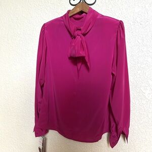 Elegant Pink Women's Blouse